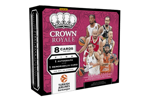 2023-24 Panini Crown Royale Turkish Airlines EuroLeague Basketball Hobby Box