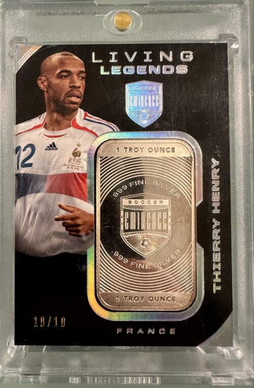 2018 Panini Eminence Soccer Thierry Henry Living Legends /10