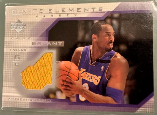 2003-04 UpperDeck Finite Elements jersey Kobe Bryant