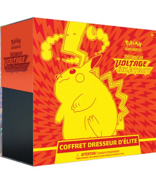 ETB Francaise Voltage Eclatant Pokemon Scellée